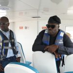 LASWA General Manager Oluwadamilola Emmanuel and Eng Micheal Oluwagbemi Chief Executive Presidential CNG Initiative 